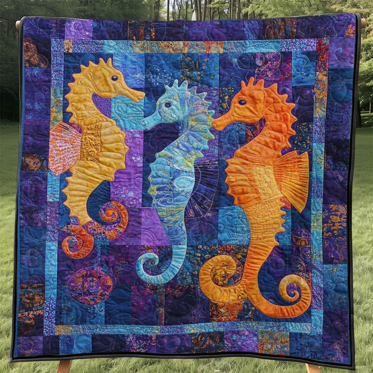 Seahorse WJ0808029CL Quilt