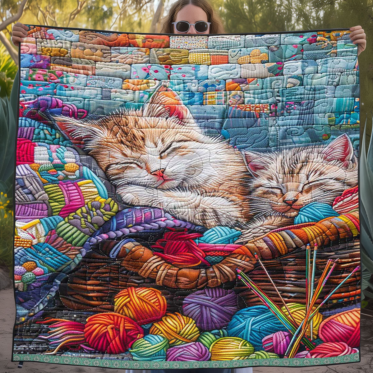 Sleeping Cats WJ2908024CL Quilt