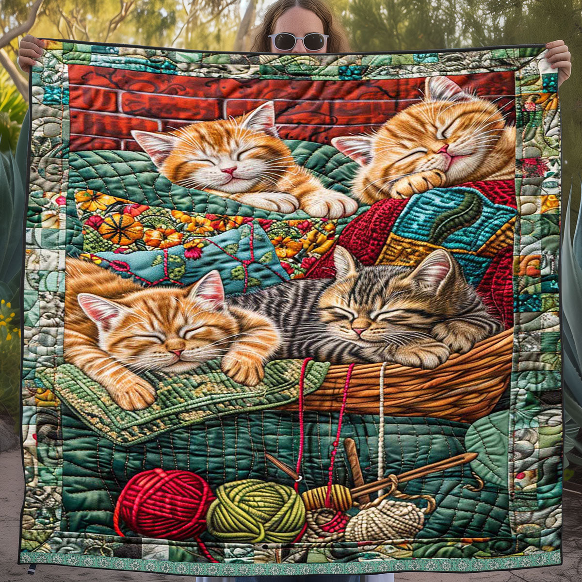 Sleeping Cats WJ2908025CL Quilt
