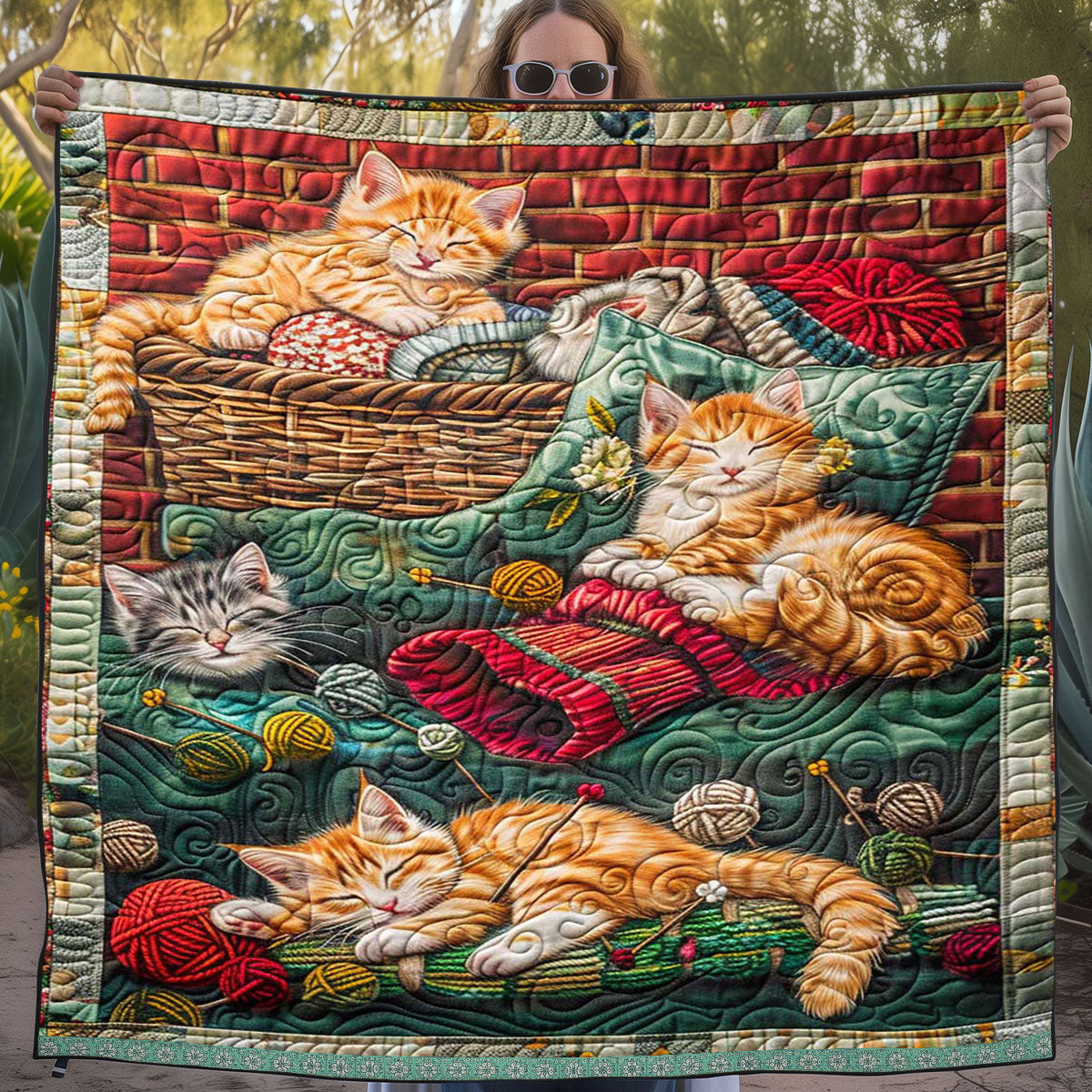 Sleeping Cats WJ2908026CL Quilt