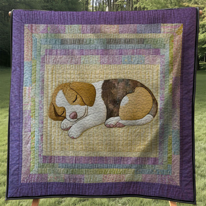 Sleeping Puppy WJ0608032CL Quilt