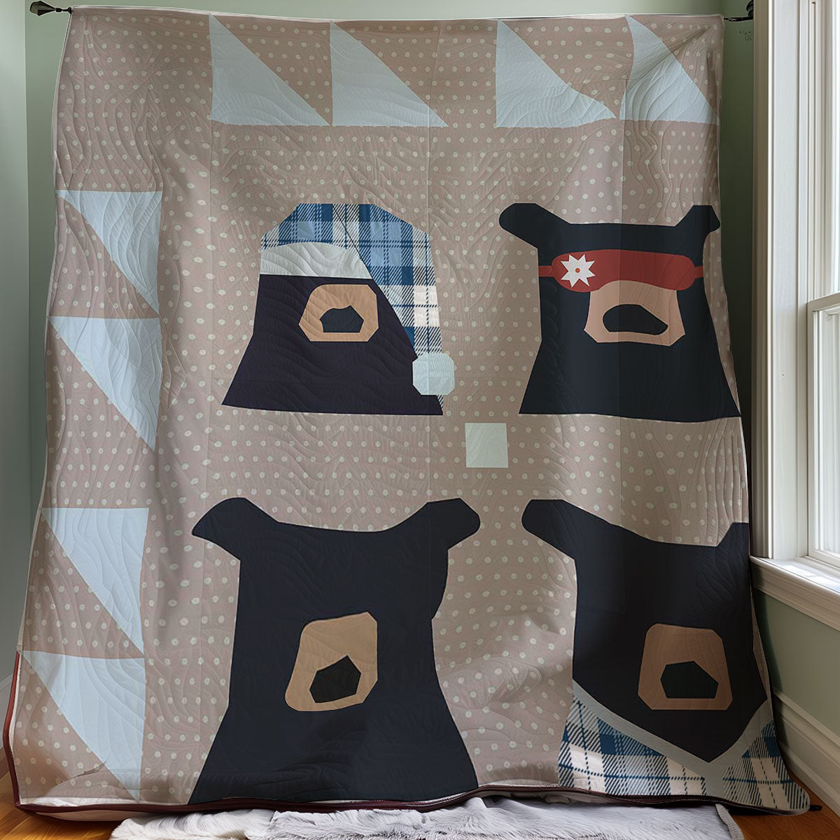 Sleepy Bear WJ2907039WL Quilt