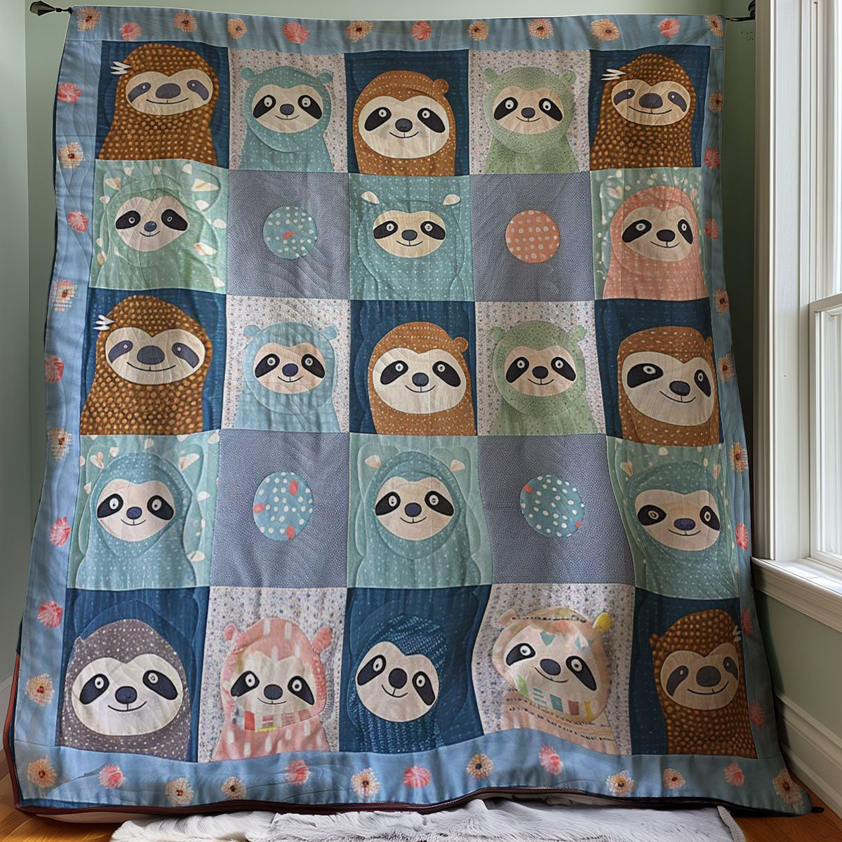 Sloth WJ1307017CL Quilt