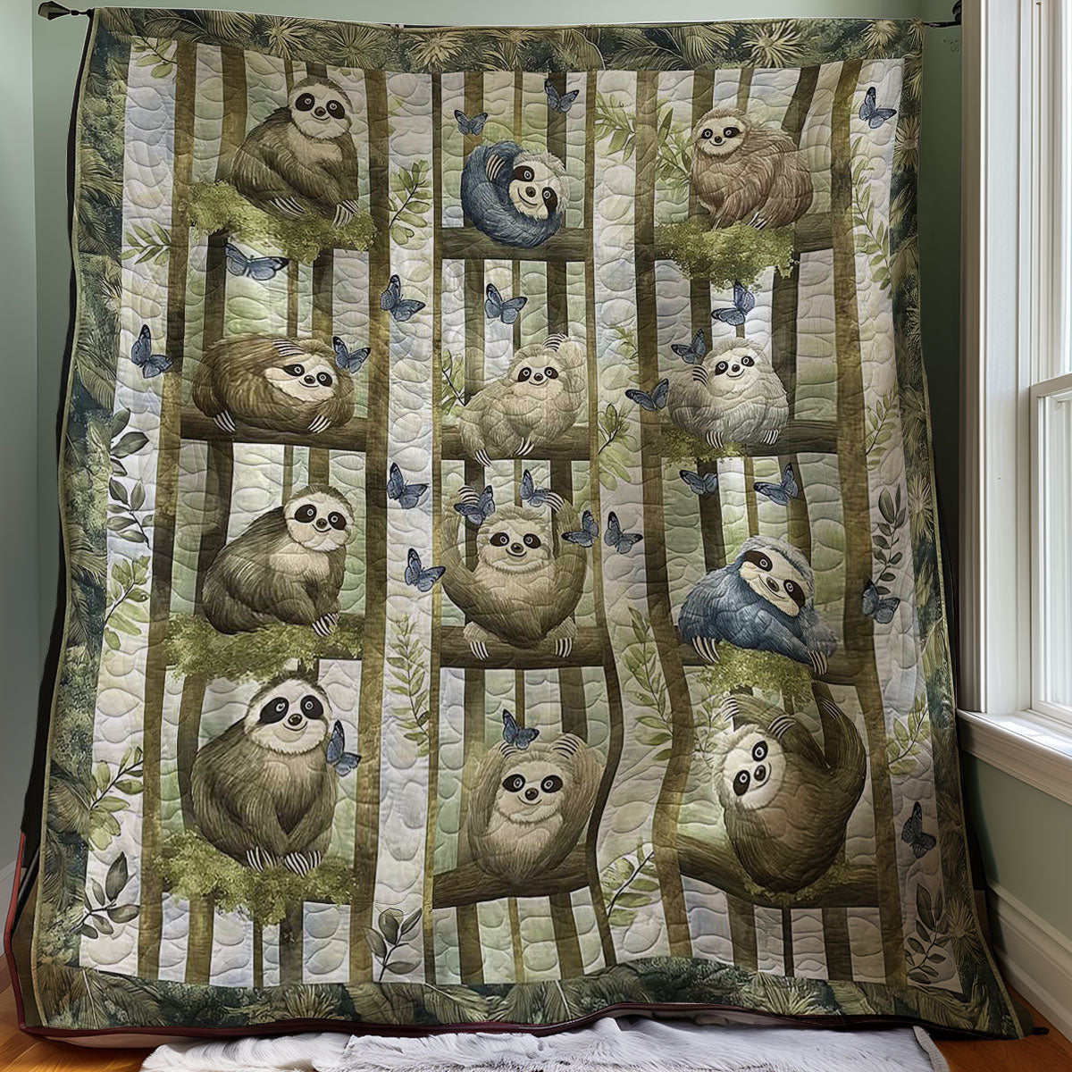 Sloth WJ1607019CL Quilt