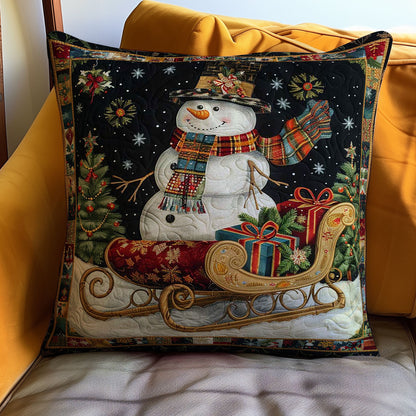 Snowman Gifts WJ2908040CL Quilt Pillow Case