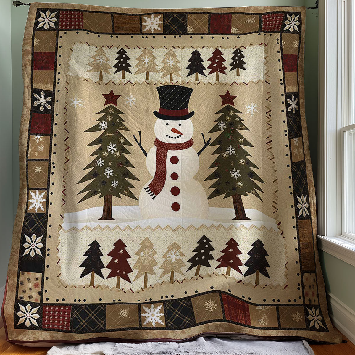 Snowman WJ1607020CL Quilt