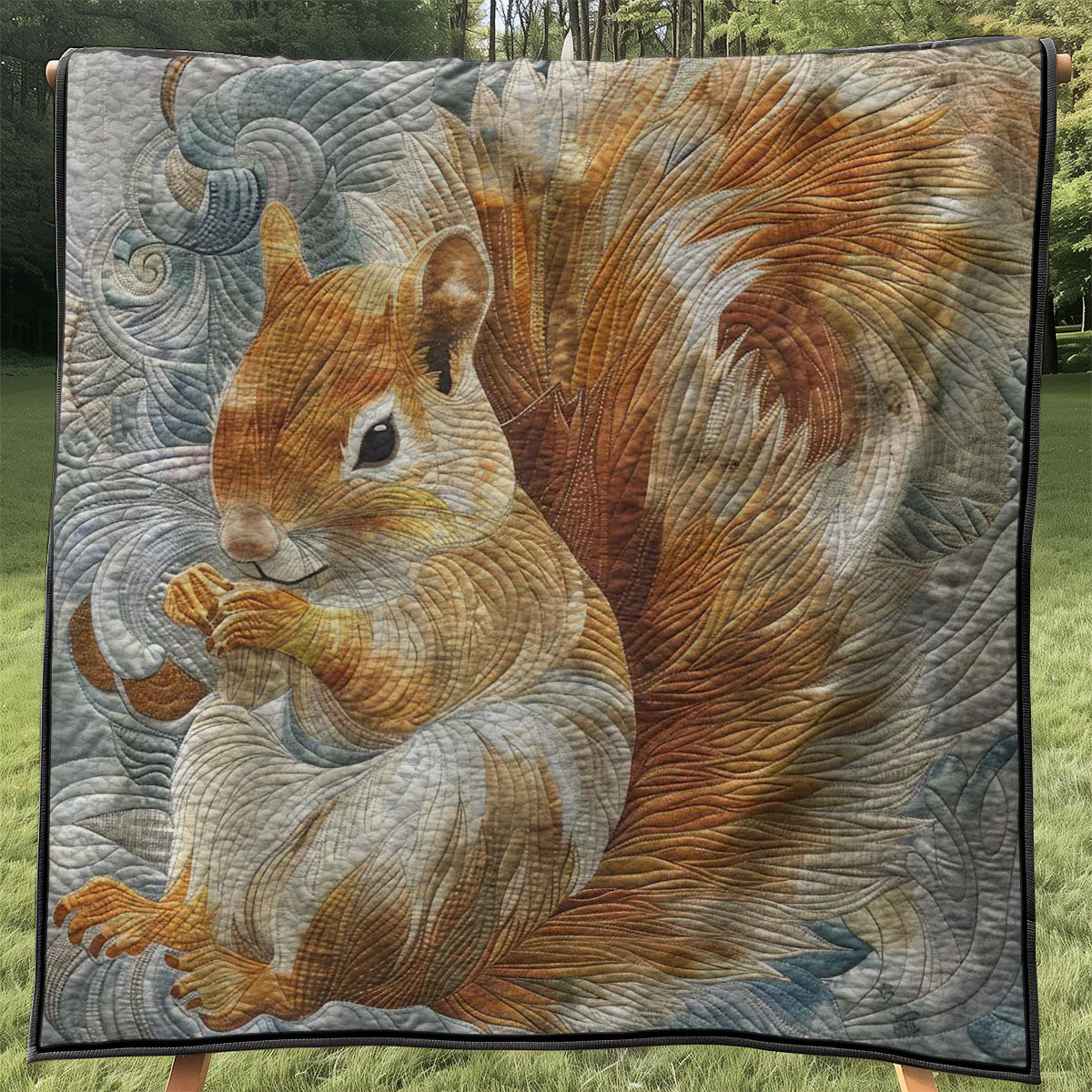 Squirrel WJ0608034CL Quilt