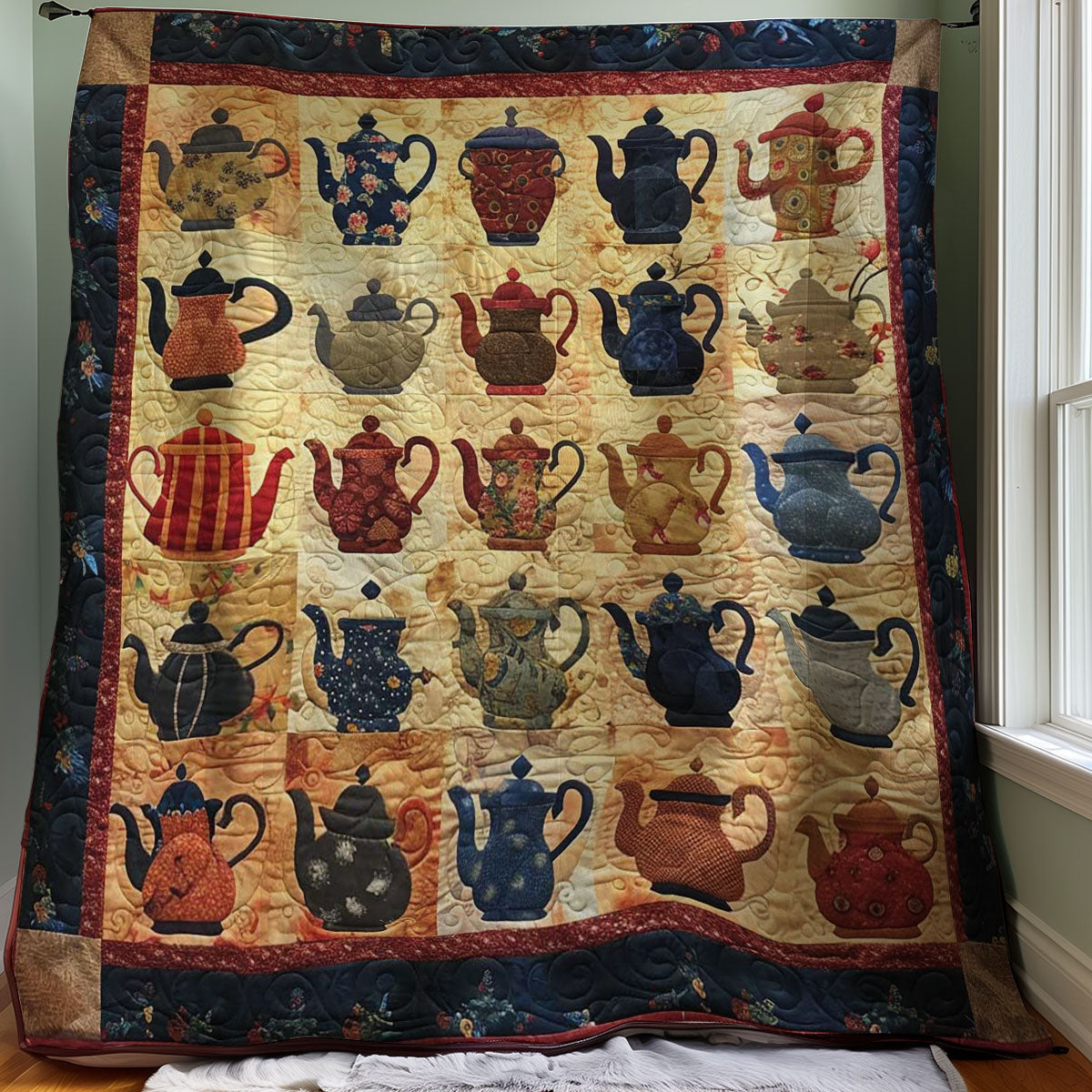 Teapot WJ2207038CL Quilt