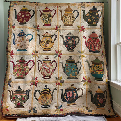 Teapots WJ2407034CL Quilt