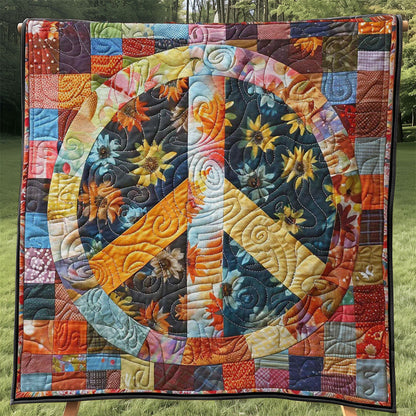 Trippy Hippie Sign WJ0808032CL Quilt