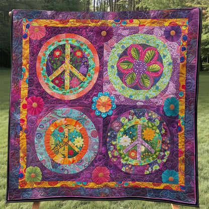 Trippy Hippie Sign WJ1508020CL Quilt