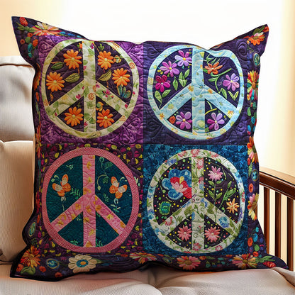 Trippy Hippie Sign WJ1308049CL Quilt Pillow Case