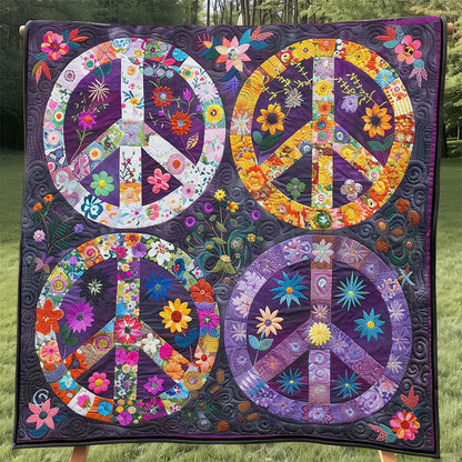 Trippy Hippie Sign WJ1608025CL Quilt