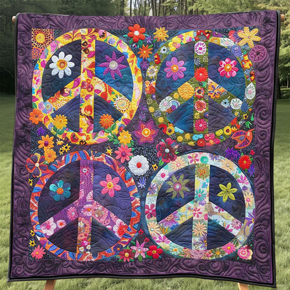 Trippy Hippie Sign WJ1608026CL Quilt