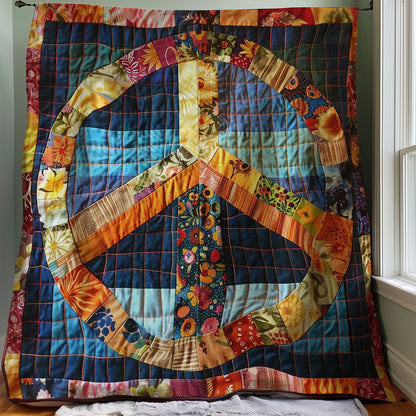 Trippy Hippie Sign WJ2507032CL Quilt