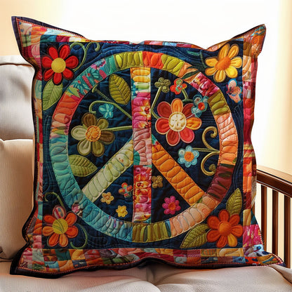 Trippy Hippie Sign WJ2707031CL Quilt Pillow Case