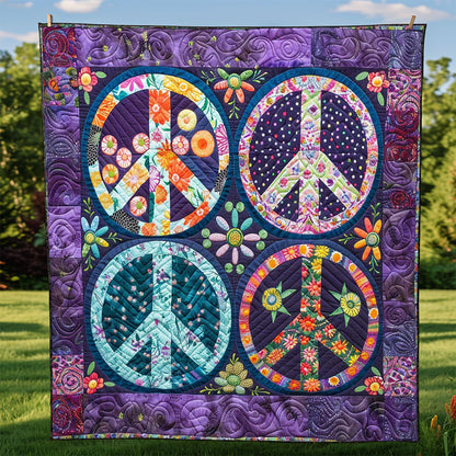 Trippy Hippie Sign WJ2708026CL Quilt