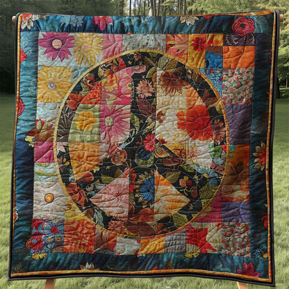 Trippy Hippie Sign WJ3107040CL Quilt