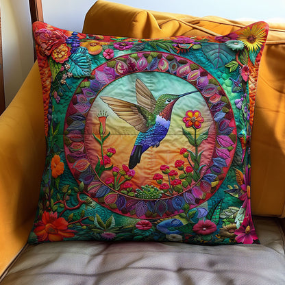 Tropical Hummingbird WJ1709045CL Quilt Pillow Case