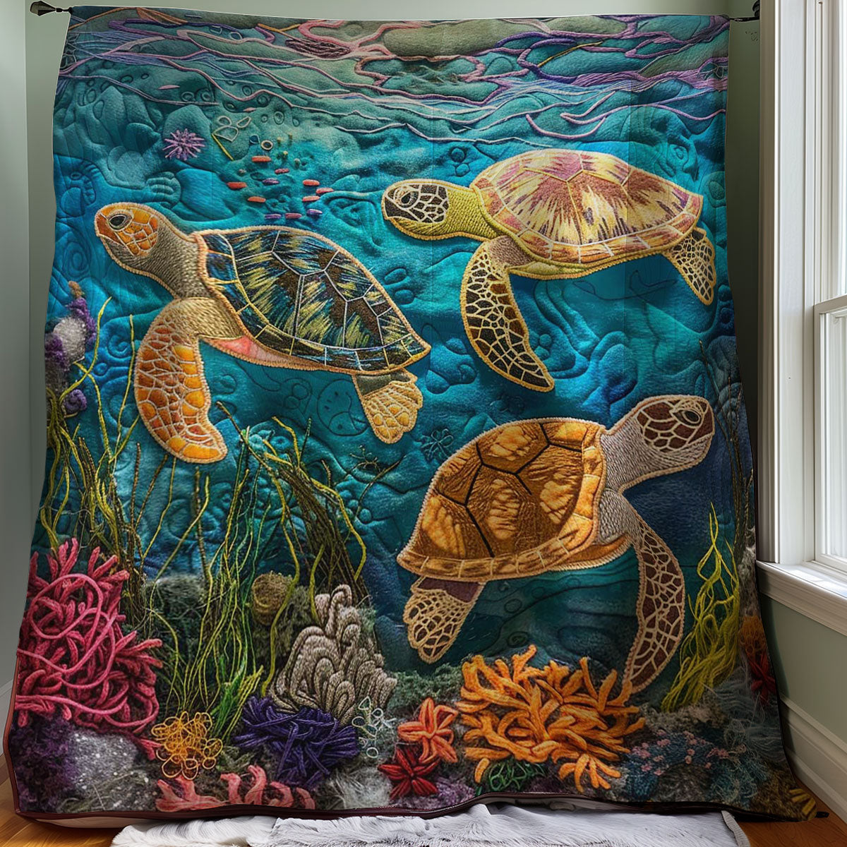 Turtle WJ2607040CL Quilt