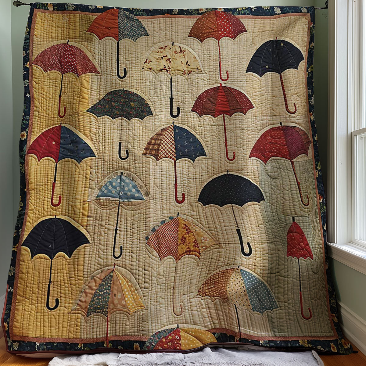 Umbrellas WJ0107017CL Quilt