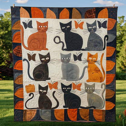 Vintage Cats WJ2108026CL Quilt