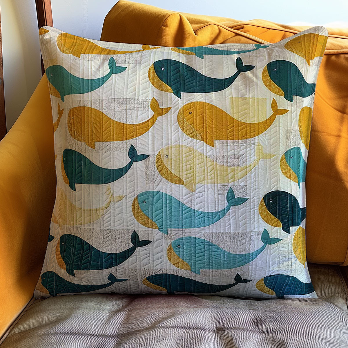 Whale WJ0207027CL Quilt Pillow Case