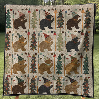 Winter Bear WJ0108036CL Quilt