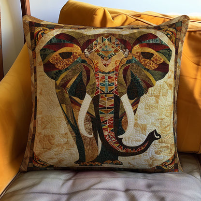 African Elephant WJ1507023CL Quilt Pillow Case