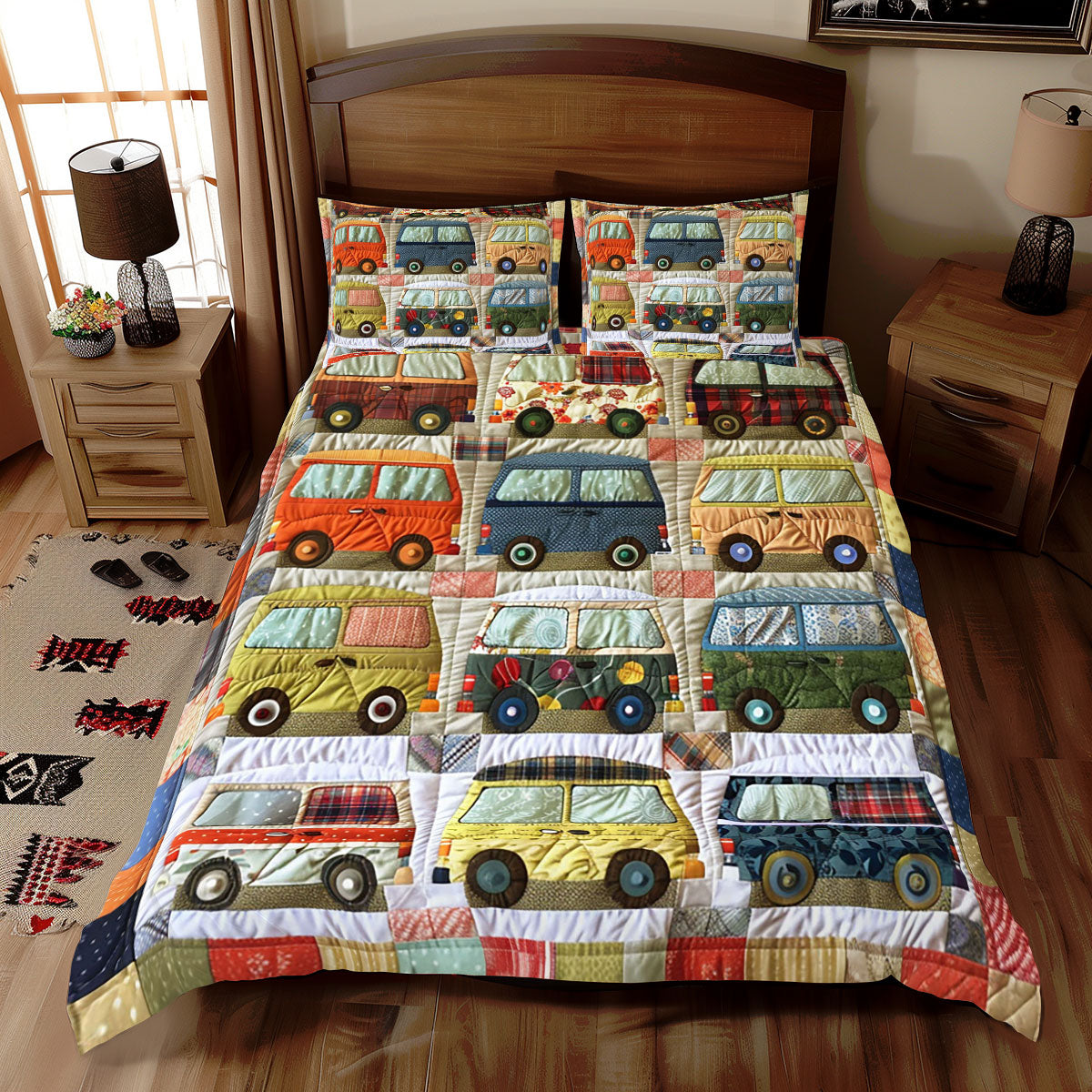 Camper Van WJ1010030CL Duvet Cover Set