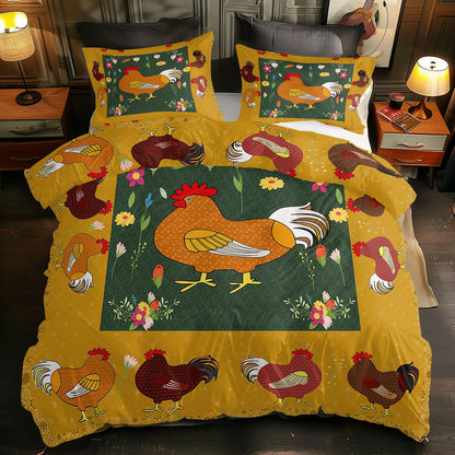 Chicken WJ0308040WL Duvet Cover Set