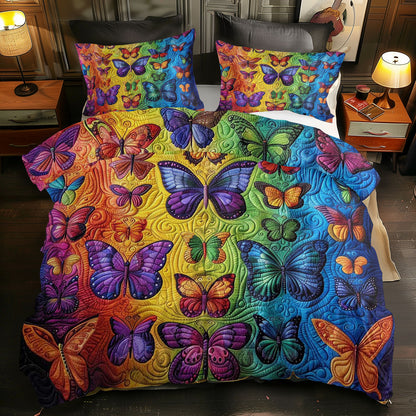 Colorful Butterflies WJ2308029CL Duvet Cover Set