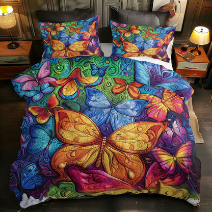 Colorful Butterflies WJ2408029CL Duvet Cover Set