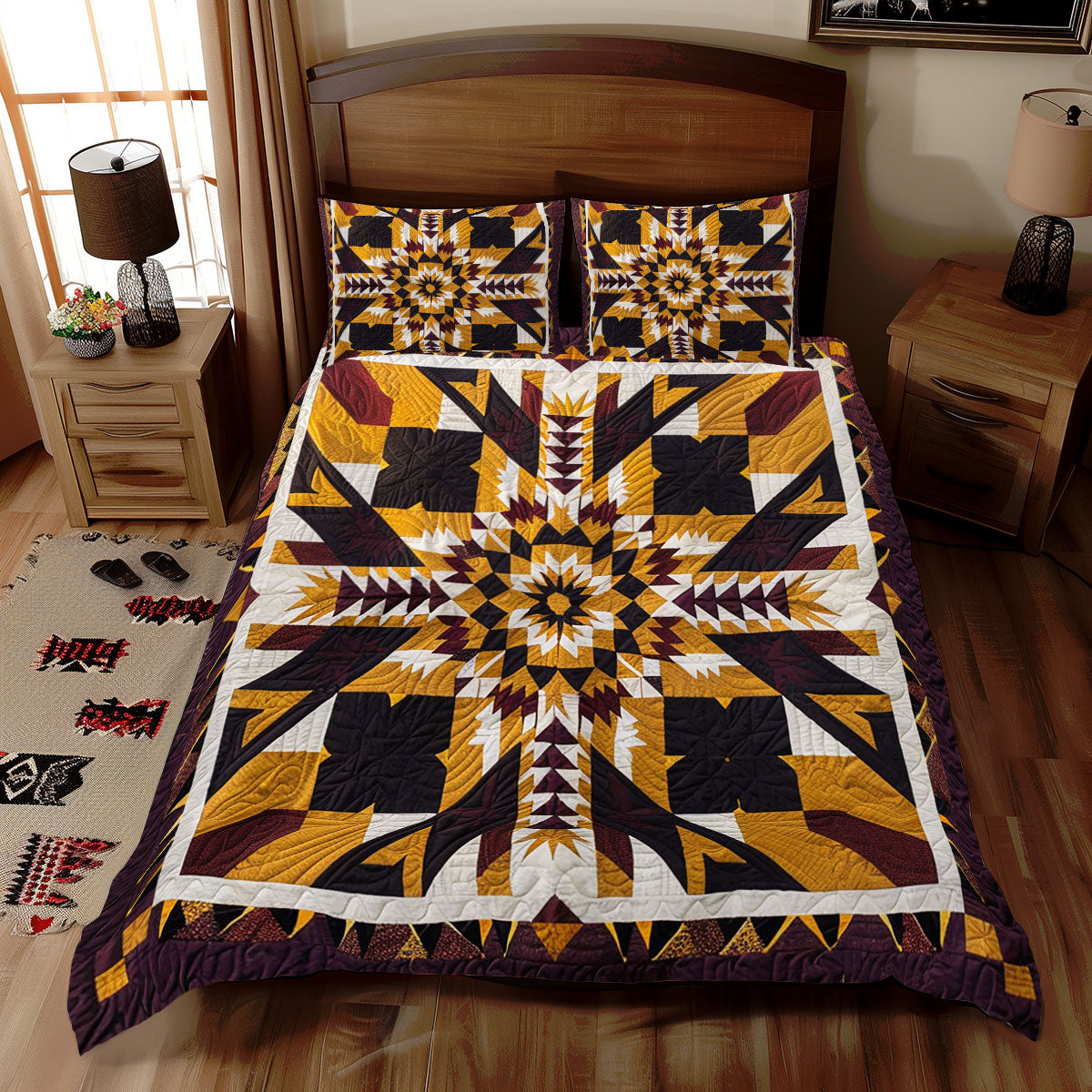 Cowboy Inspired Star WJ1210026CL Duvet Cover Set