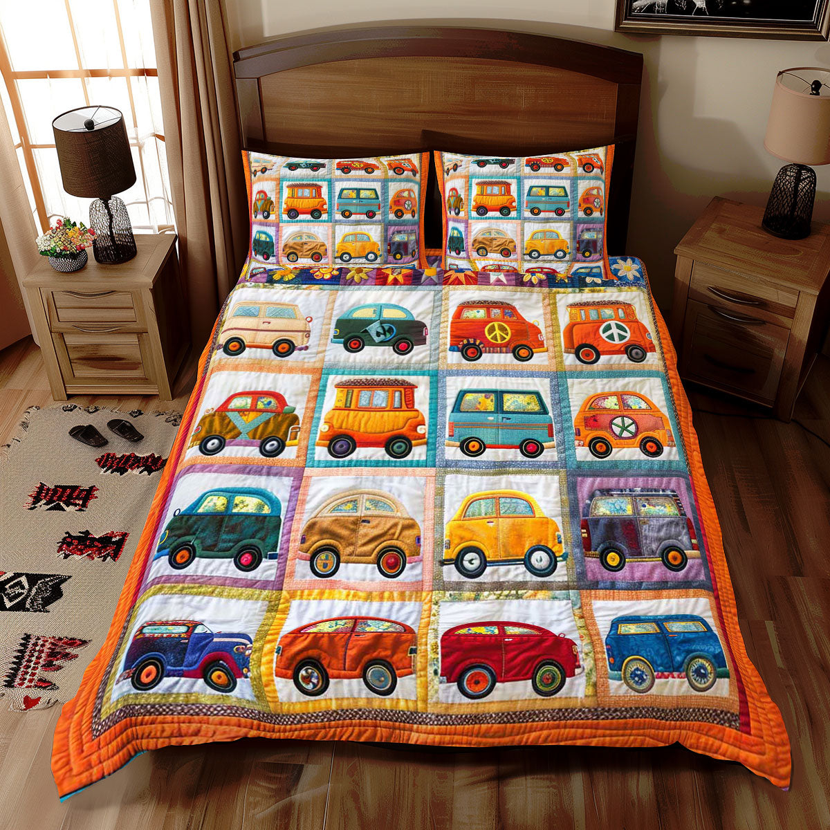 Hippie Van WJ1409034CL Duvet Cover Set