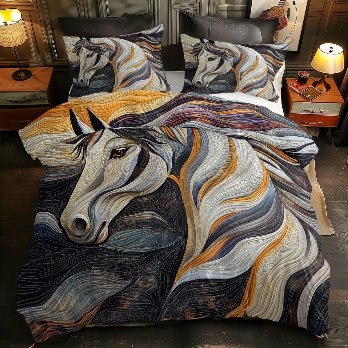 Horse Lover WJ0808039CL Duvet Cover Set