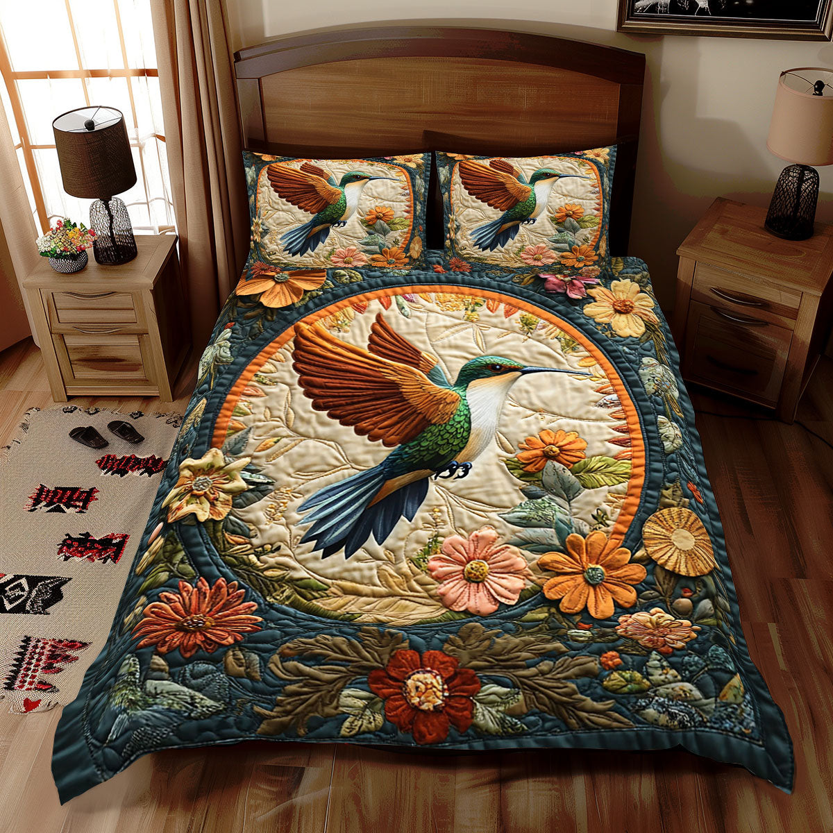 Hummingbird WJ1110029CL Duvet Cover Set