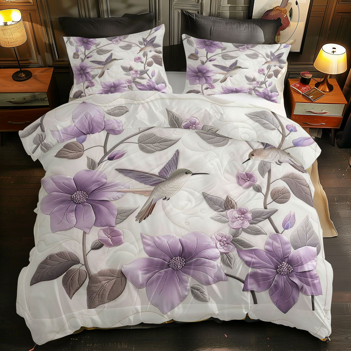 Hummingbirds WJ1806020CL Duvet Cover Set