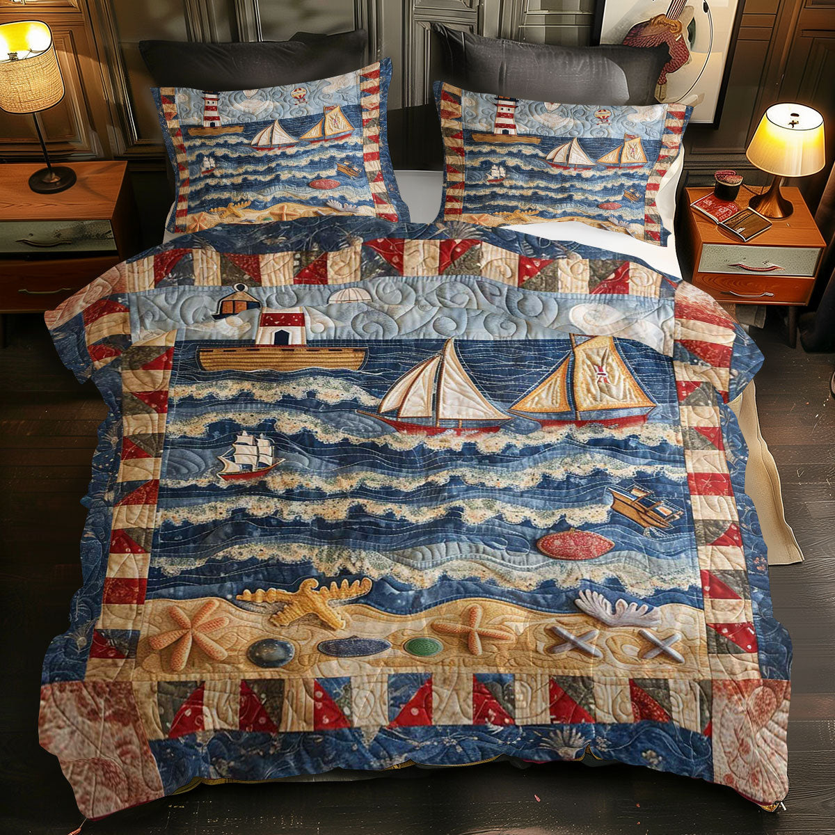 Lighthouse WJ2406025CL Duvet Cover Set