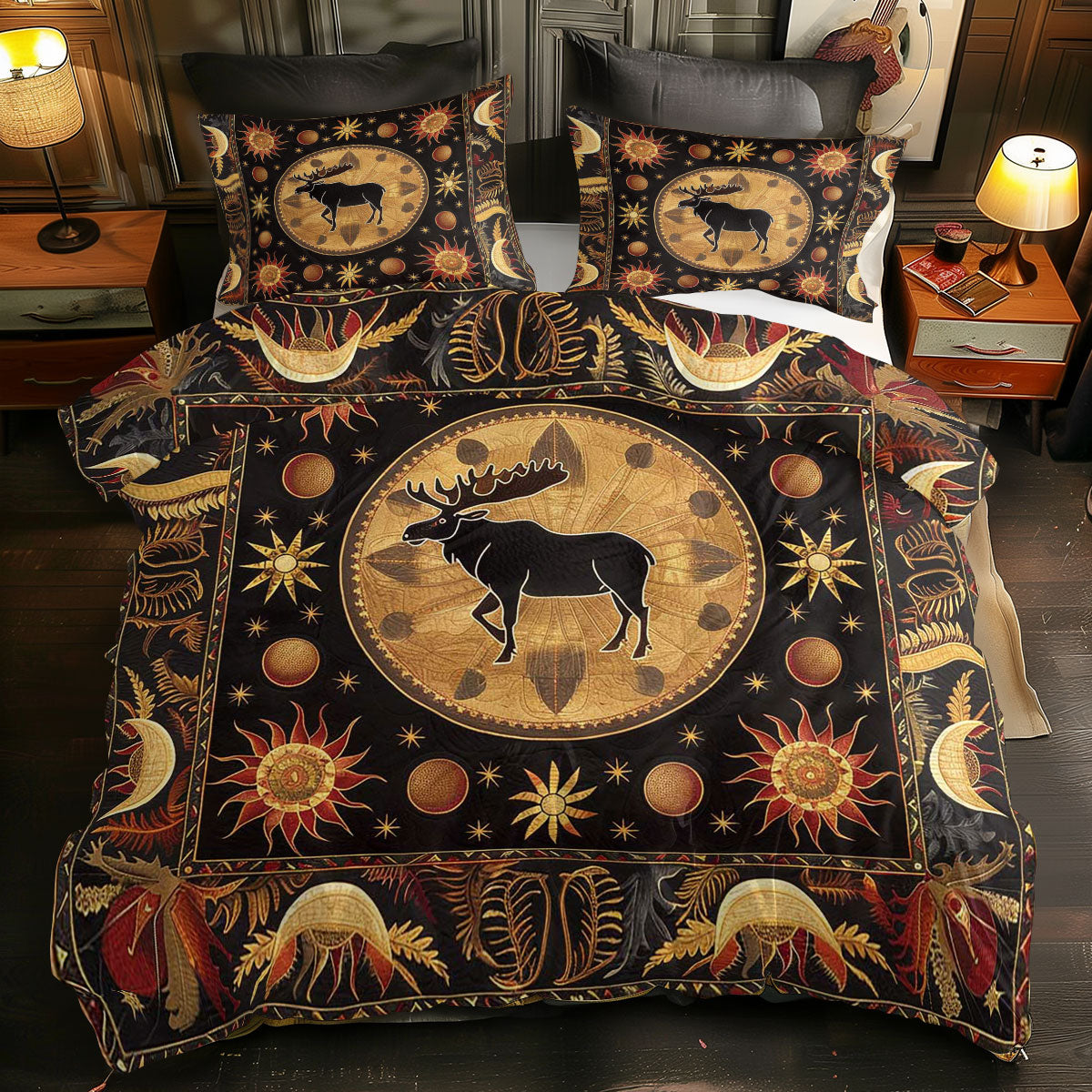 Majestic Moose WJ1107022CL Duvet Cover Set