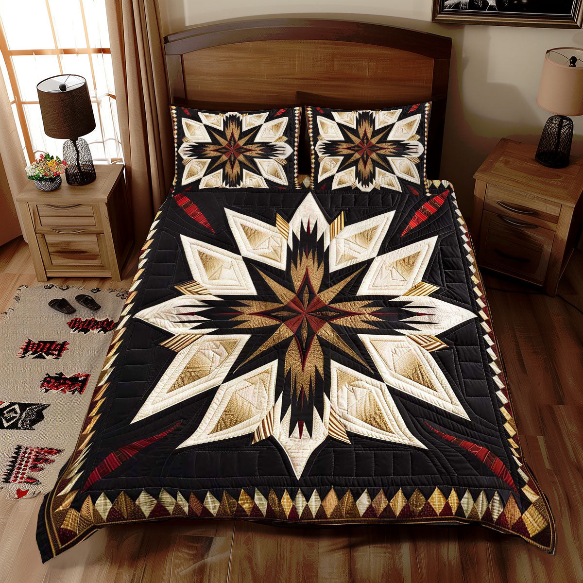 Native American Star WJ1709032CL Duvet Cover Set