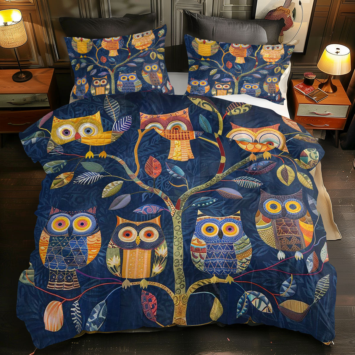 Owl WJ1706019CL Duvet Cover Set