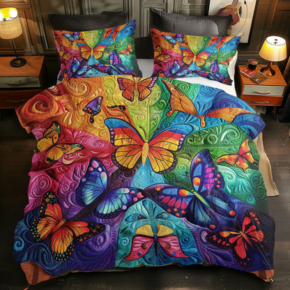 Rainbow Butterflies WJ2308030CL Duvet Cover Set