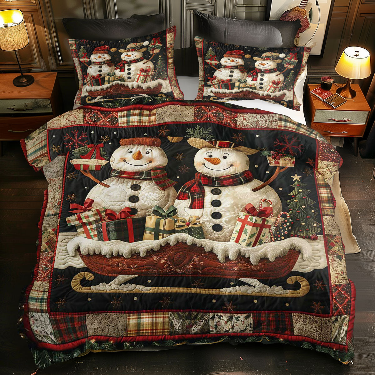 Snowman Gifts WJ2908032CL Duvet Cover Set