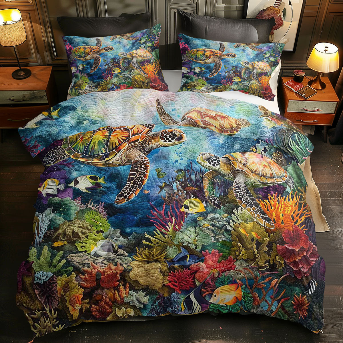 Turtle WJ2806026CL Duvet Cover Set