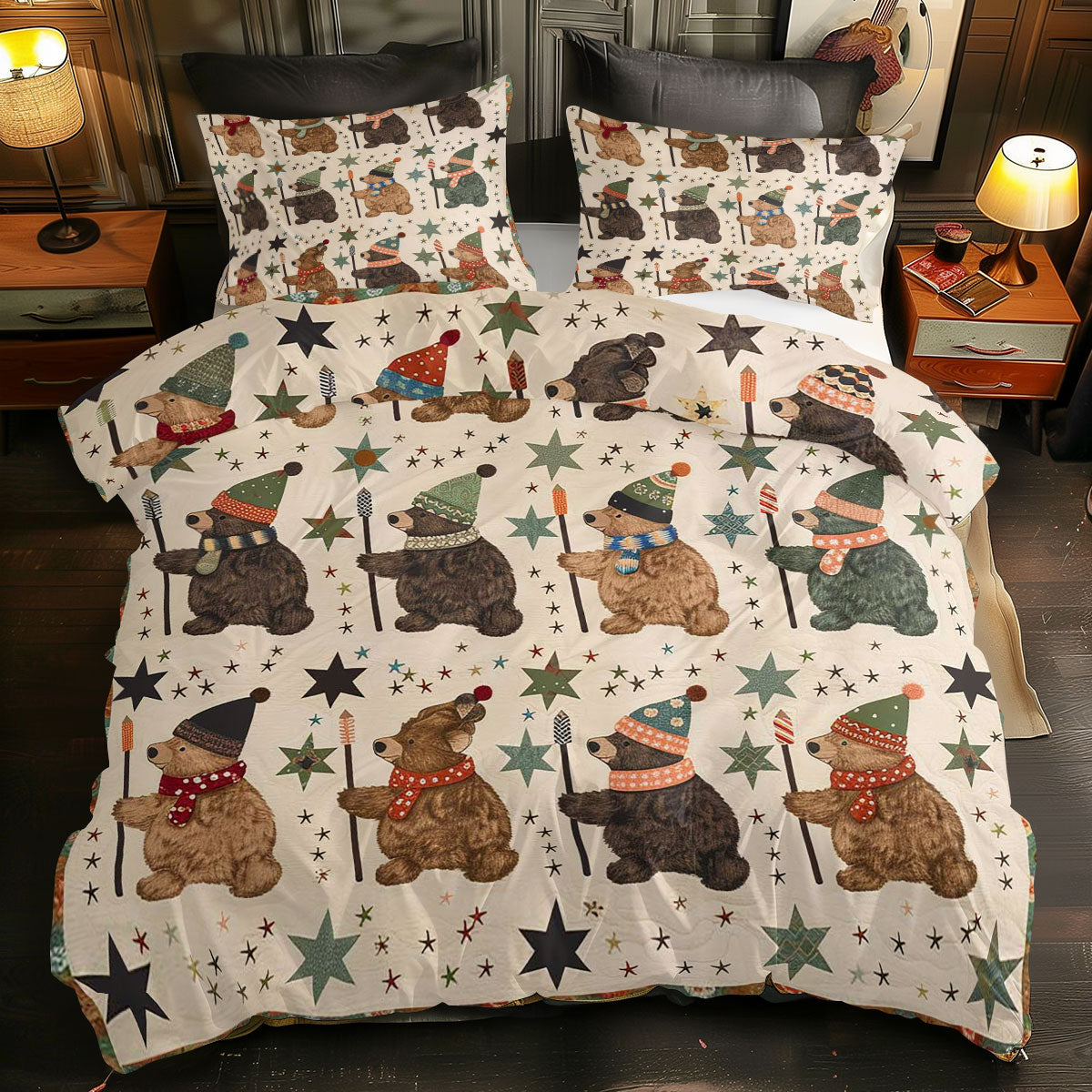 Winter Bear WJ0108040CL Duvet Cover Set