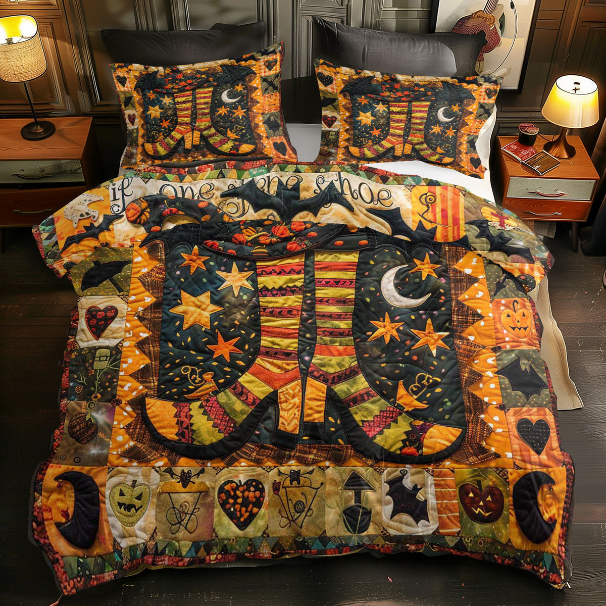 Witch's Shoes WJ1508029CL Duvet Cover Set