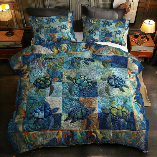 Turtle Blues WN0609011CL Duvet Cover Set