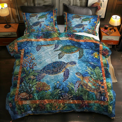 Turtle Current Bliss WN0609014CL Duvet Cover Set