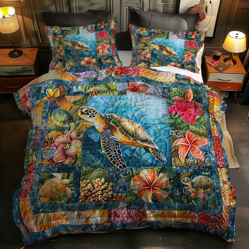 Turtle Ocean WN0609028CL Duvet Cover Set